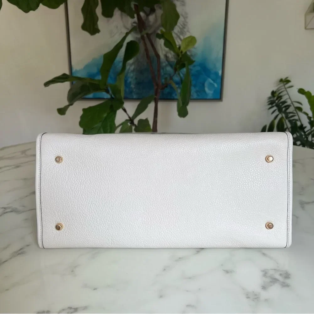 Dempsey Tote Bag 40 In Signature Jacquard Stripe & Coach Patch C1548 Khaki Pink - Picture 6 of 16